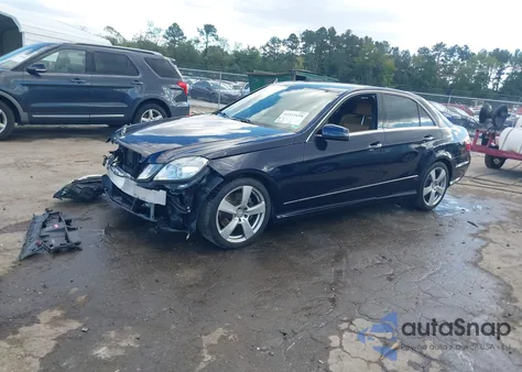 2011 Mercedes-Benz E 350 4Matic из США, поврежденный, VIN WDDHF8HB6BA301087